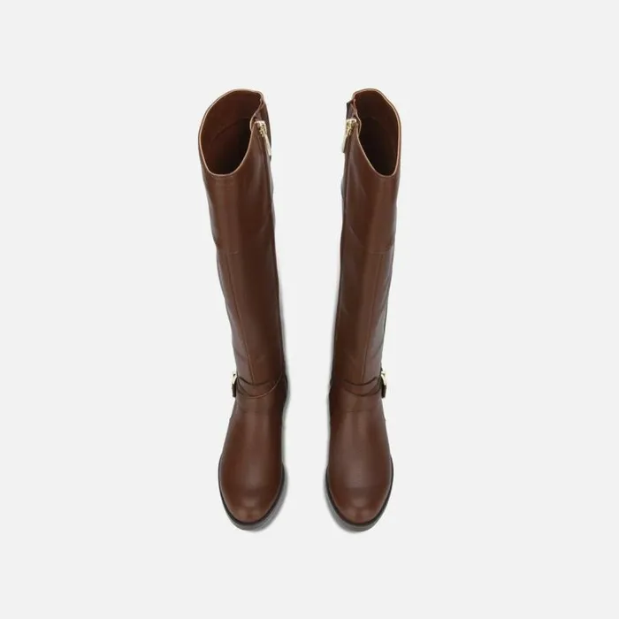 Wind Tall Riding Boot Brown Women Kenneth Cole Boots Booties