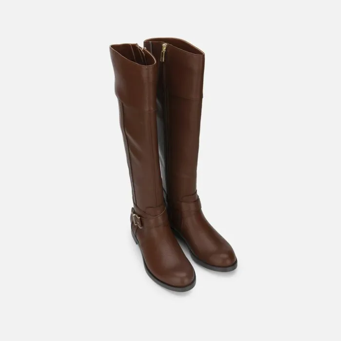 Wind Tall Riding Boot Brown Women Kenneth Cole Boots Booties