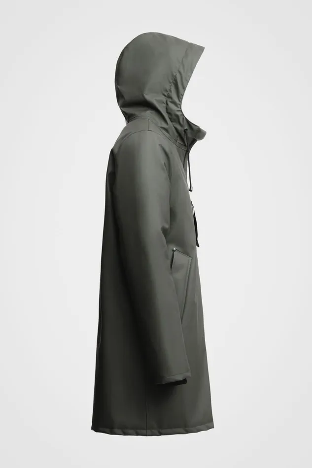 Winter Coats Men Stutterheim Stockholm Winter Jacket Green