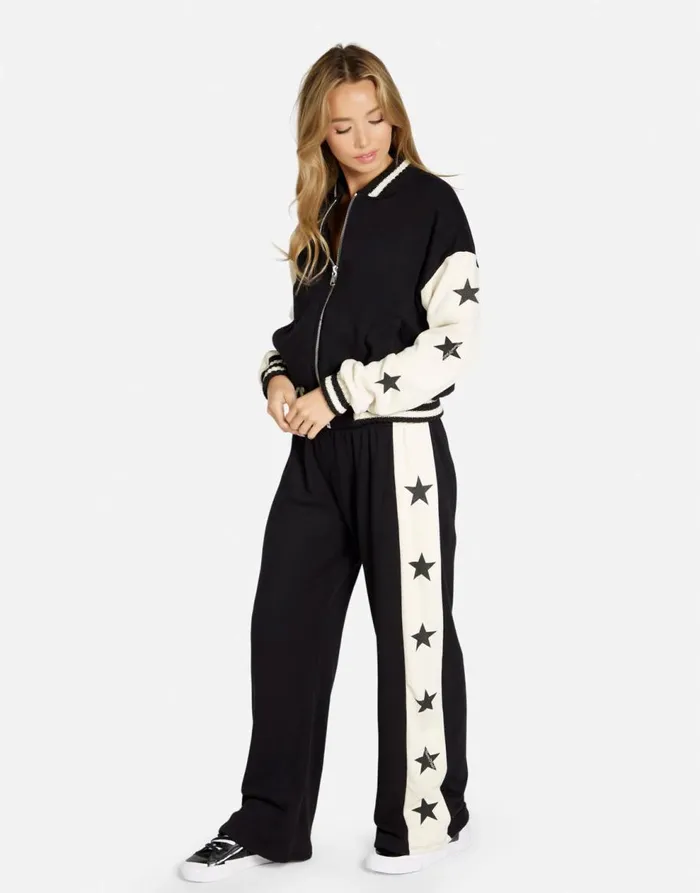 Women039s Taissa Stars Blackbone Lauren Moshi Jackets