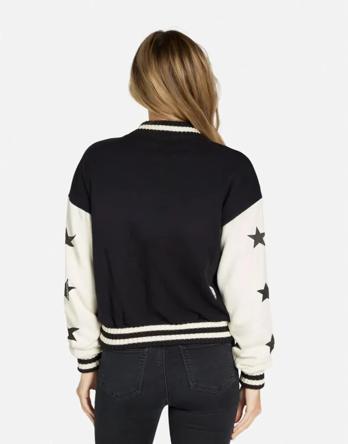 Women039s Taissa Stars Blackbone Lauren Moshi Jackets