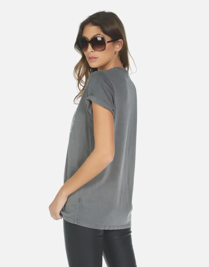 Women039s Wolf Moshi Eagle Pigment Black Lauren Moshi Short Sleeve