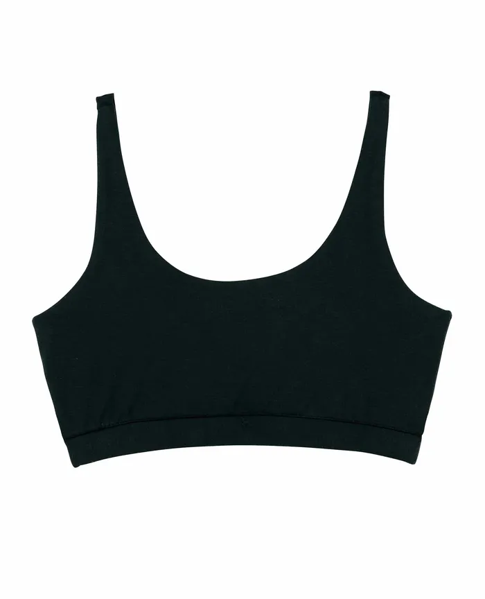 Women8217s Loungewear and Sleep ToadandCo Scoop Bralette Black