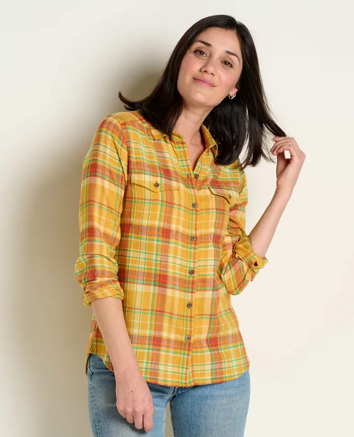 Women8217s ToadandCo ReForm Flannel Shirt Acorn Tops and TShirts