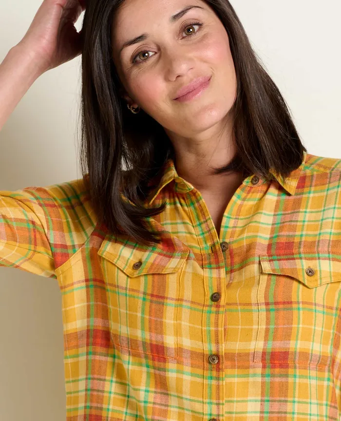 Women8217s ToadandCo ReForm Flannel Shirt Acorn Tops and TShirts