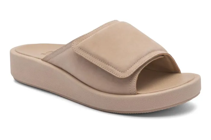 Women ABEO Footwear Sandals Paseo Slide Cuban Sand
