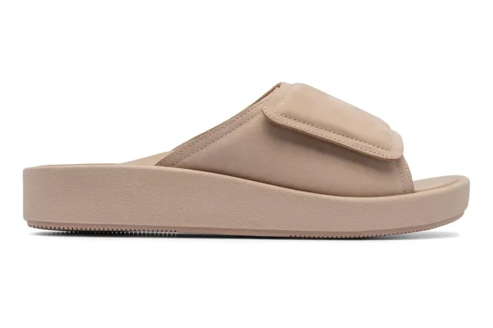 Women ABEO Footwear Sandals Paseo Slide Cuban Sand