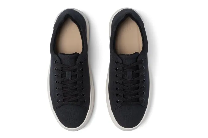 Women ABEO Footwear Sneakers Jumpstreet Sneaker Black Canvas Women ABEO Footwear Sneakers Jumpstreet Sneaker Black Canvas