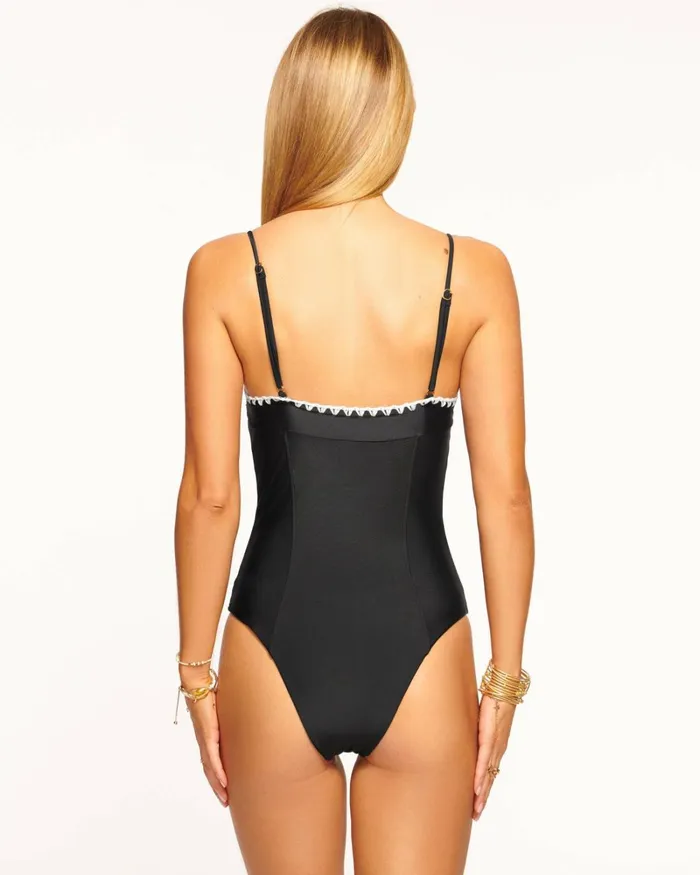 Women Addisyn One Piece Swimsuit Black Ramy Brook Swimwear Women Addisyn One Piece Swimsuit Black Ramy Brook Swimwear
