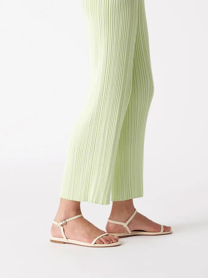 Women Aeyde NETTIE Creamy Nappa Flat Sandal Aeyde Flat Sandals