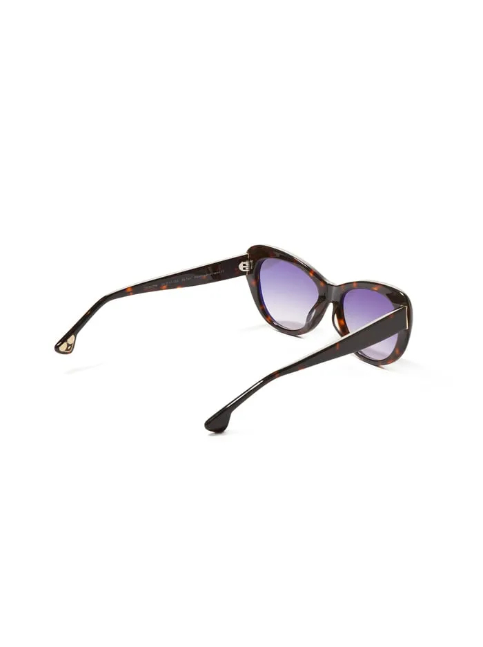 Women Alice Olivia Ludlow Sunglasses Dark Tortoise