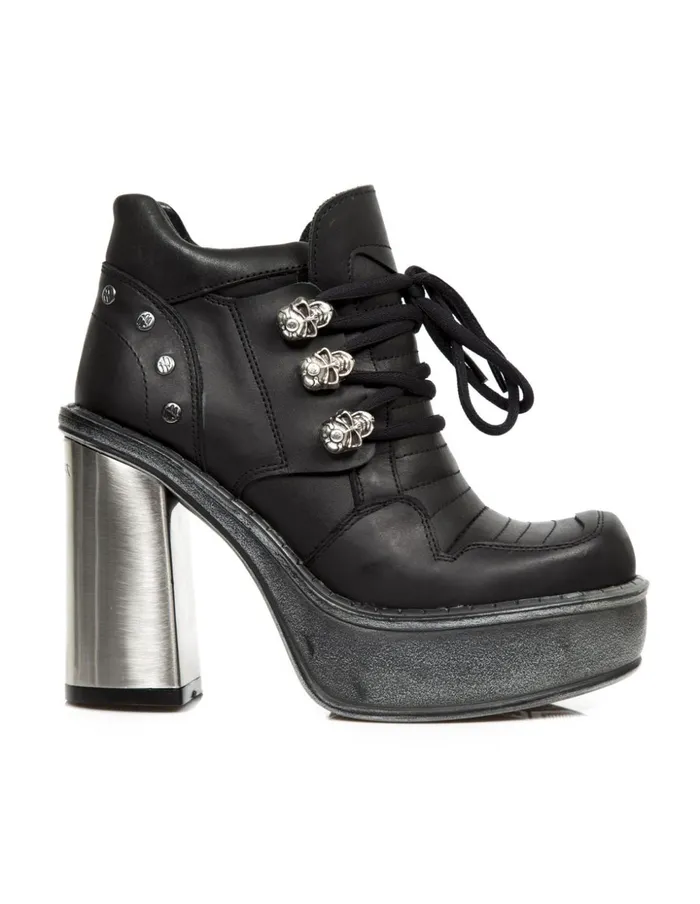 Women Ankle Boot Plataforma M9977C1 New Rock High Heels