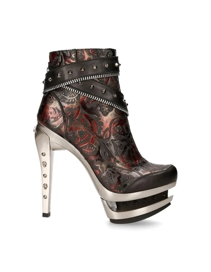 Women Ankle Boot Punk MRock201C4 New Rock High Heels Women Ankle Boot Punk MRock201C4 New Rock High Heels