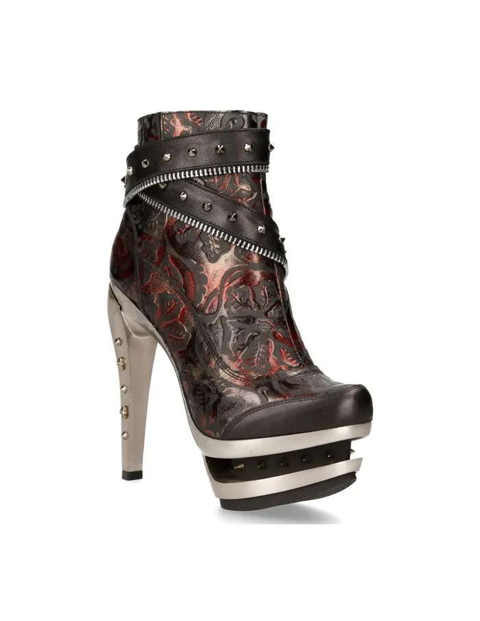 Women Ankle Boot Punk MRock201C4 New Rock High Heels Women Ankle Boot Punk MRock201C4 New Rock High Heels