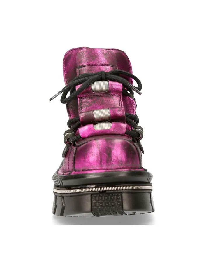 Women Ankle Boot Techno M215C7 New Rock Platform