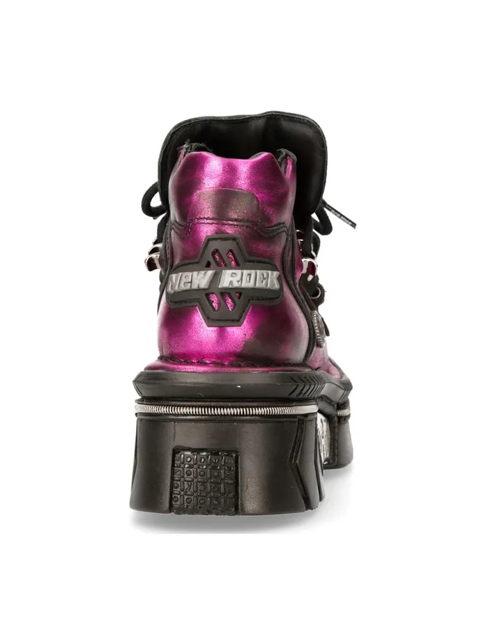 Women Ankle Boot Techno M215C7 New Rock Platform