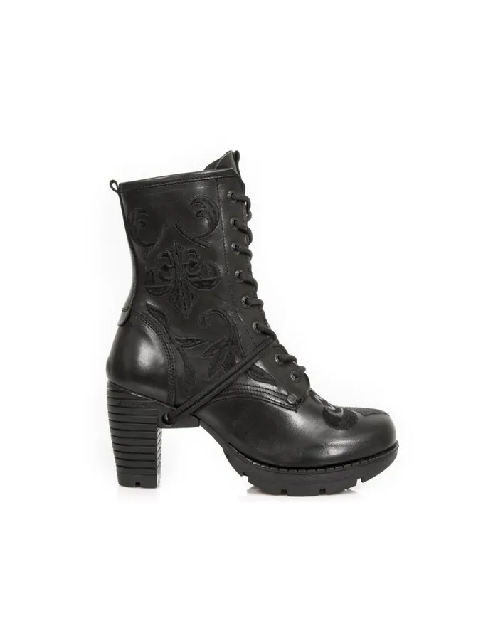 Women Ankle Boot Trail MTr052S1 New Rock Military