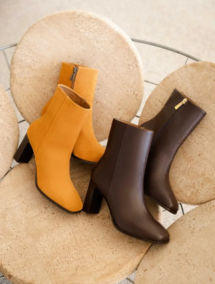 Women Ankle Boots Bobbies May Saffron Women Ankle Boots Bobbies May Saffron
