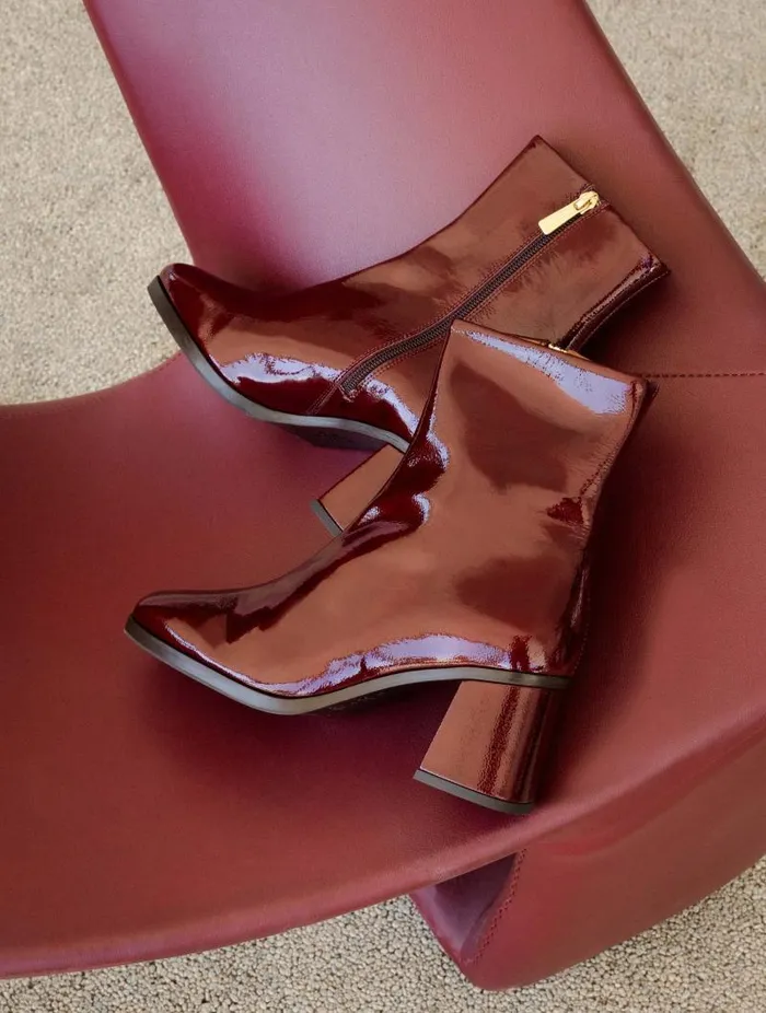 Women Ankle Boots Bobbies Scarlett Nebbiolo