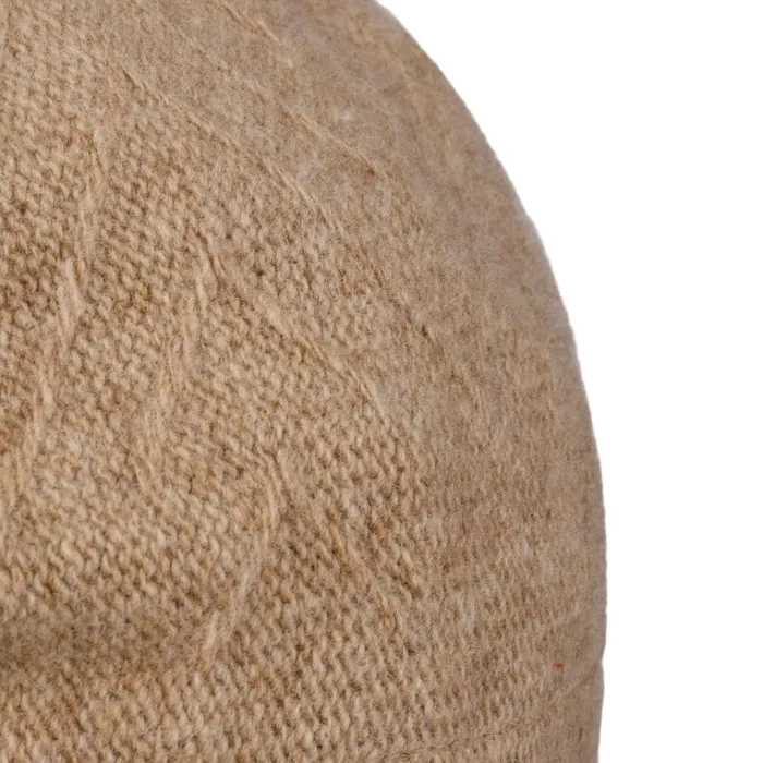 Women Beanie Hats Mayser Uni Enya Wool Hat Dark Beige Mottled Women Beanie Hats Mayser Uni Enya Wool Hat Dark Beige Mottled