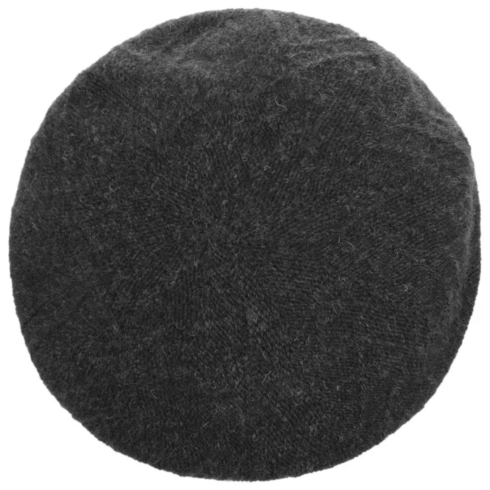 Women Berets Mayser Bina Wollbaske Anthracite