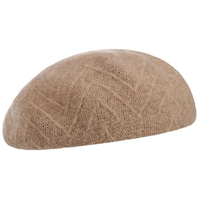 Women Berets Mayser Bina Wollbaske Anthracite