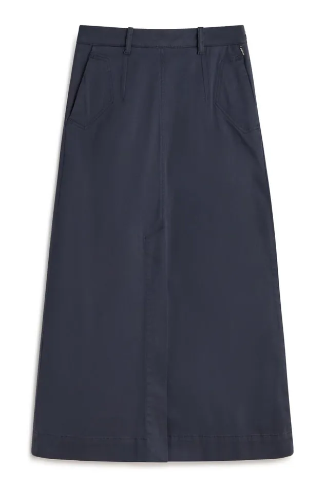 Women Blue Nara Skirt Ecoalf Skirts