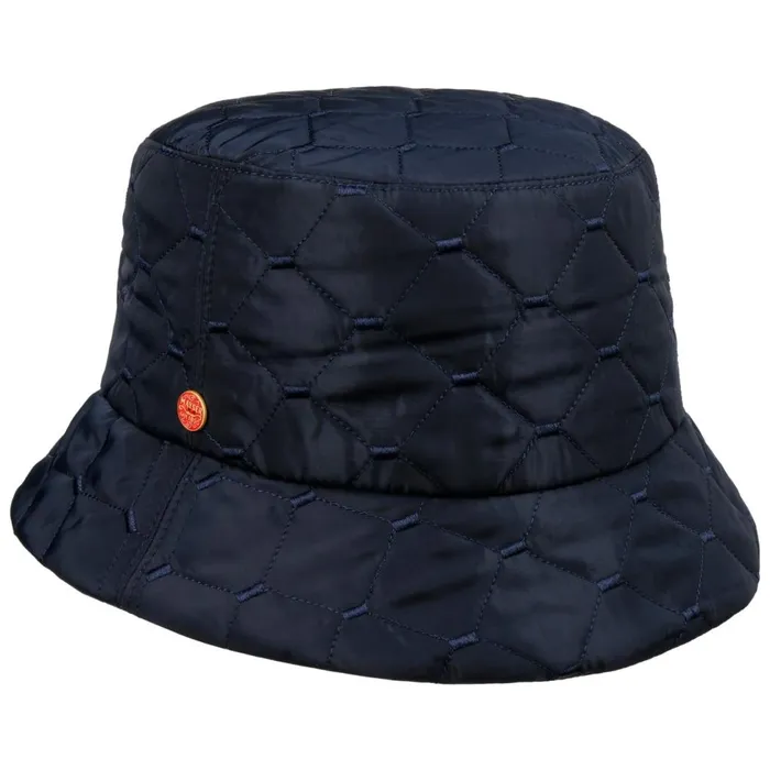 Women Bucket Hats Mayser Doriet Bucket Fabric Hat With Quilted Pattern Brown Women Bucket Hats Mayser Doriet Bucket Fabric Hat With Quilted Pattern Brown