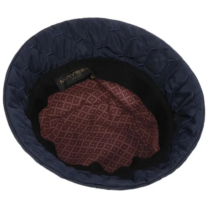 Women Bucket Hats Mayser Doriet Bucket Fabric Hat With Quilted Pattern Brown Women Bucket Hats Mayser Doriet Bucket Fabric Hat With Quilted Pattern Brown