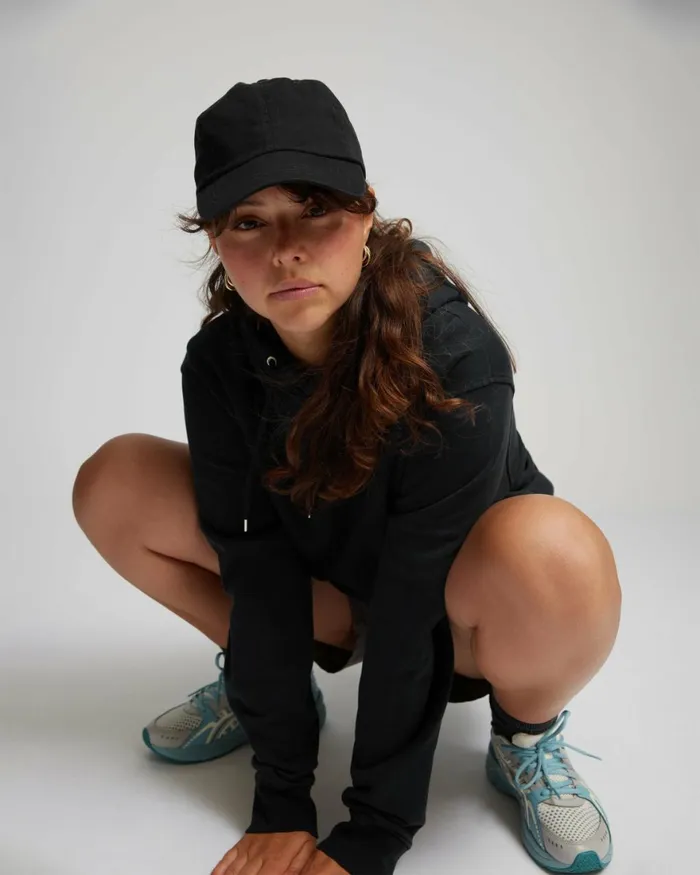 Women Caps Colorful Standard Organic Cotton Cap Deep Black