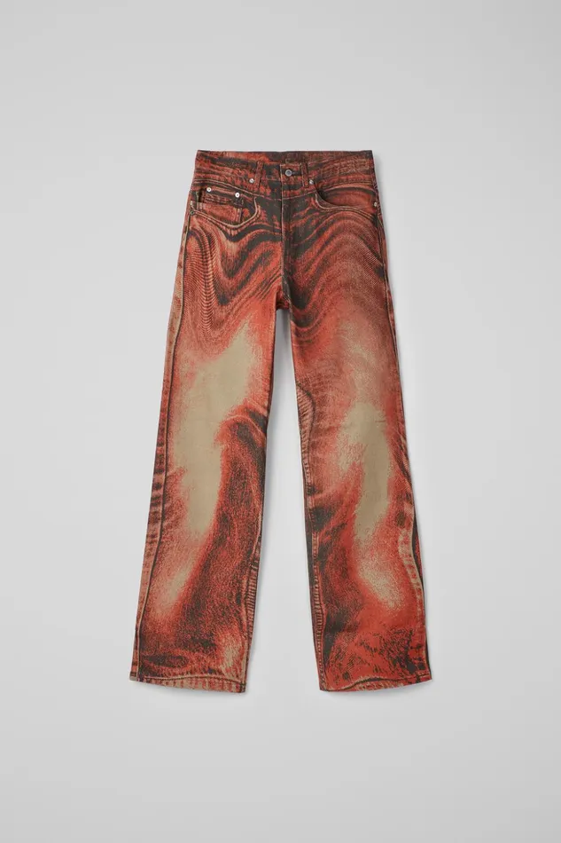 Women Denim Jeans Burnt Orange Denim Jeans Camper Denim Women Denim Jeans Burnt Orange Denim Jeans Camper Denim