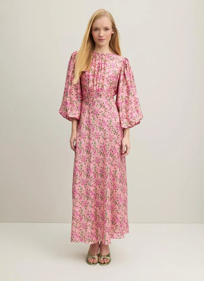 Women Dresses LKBennett Lois Neon Garden Print ViscoseSilk Blend Dress Multi Women Dresses LKBennett Lois Neon Garden Print ViscoseSilk Blend Dress Multi