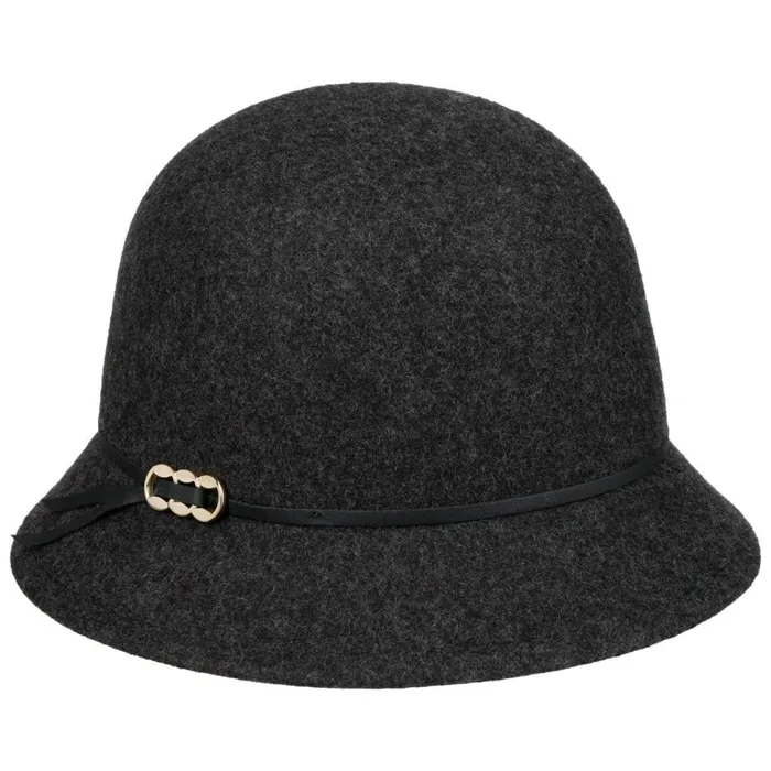 Women Felt Hats Mayser Perry Plus Wool Hat Anthracite