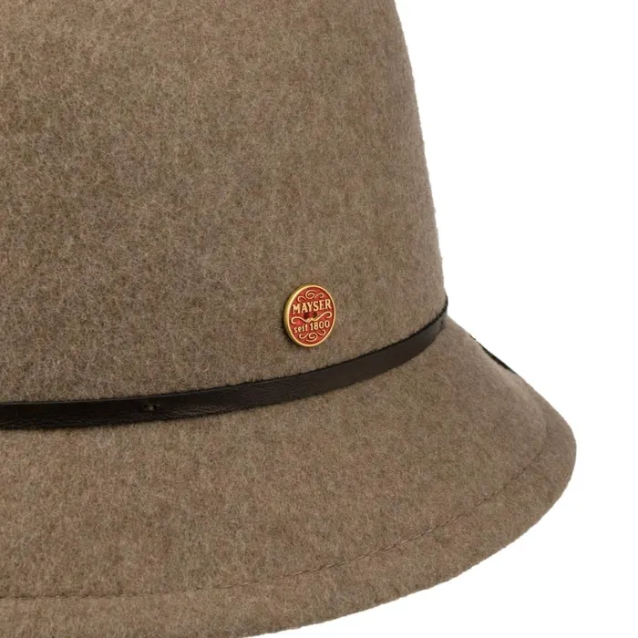 Women Felt Hats Mayser Perry Plus Wool Hat Anthracite Women Felt Hats Mayser Perry Plus Wool Hat Anthracite