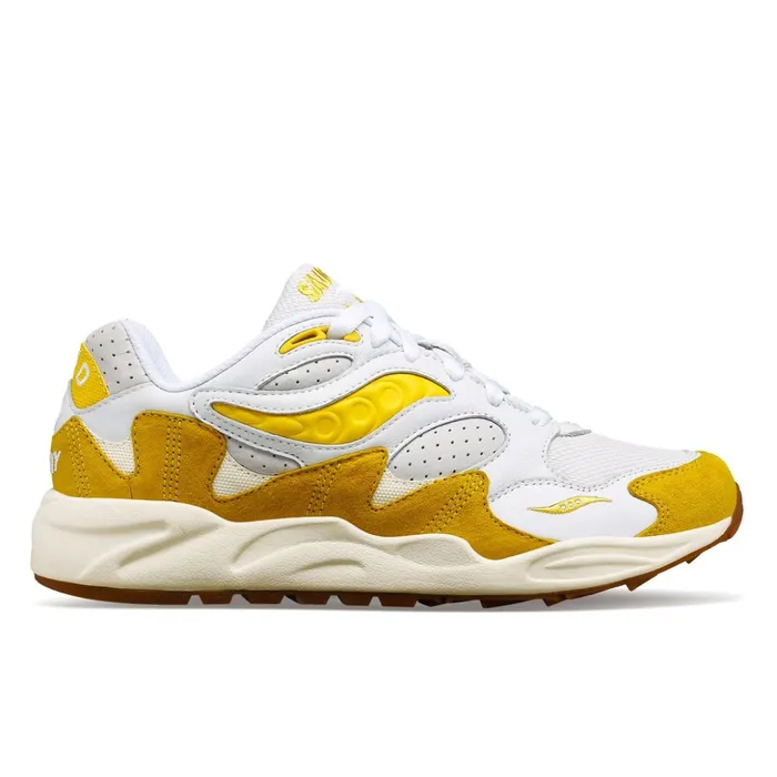 Women Grid Shadow 2 Ivy Prep Whiteyellow Saucony Lifestyle