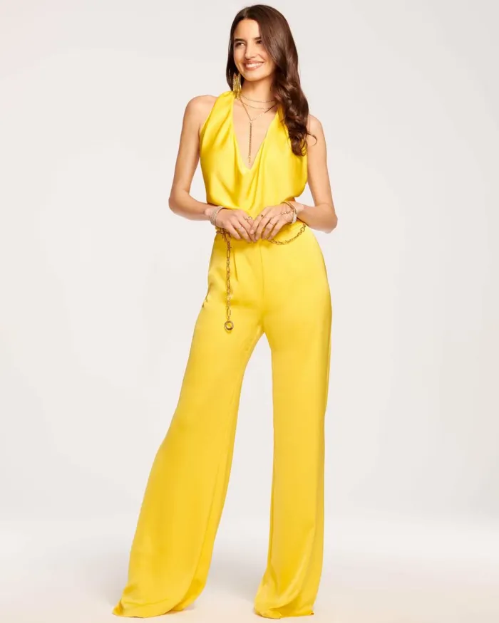 Women Harriet Halter Jumpsuit Black Ramy Brook Dresses Women Harriet Halter Jumpsuit Black Ramy Brook Dresses