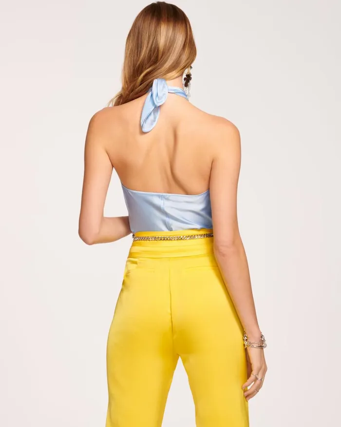 Women Harriet Halter Tank Top Ivory Ramy Brook Tops Women Harriet Halter Tank Top Ivory Ramy Brook Tops