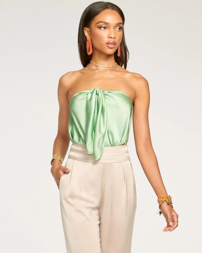 Women Harriet Halter Tank Top Ivory Ramy Brook Tops Women Harriet Halter Tank Top Ivory Ramy Brook Tops