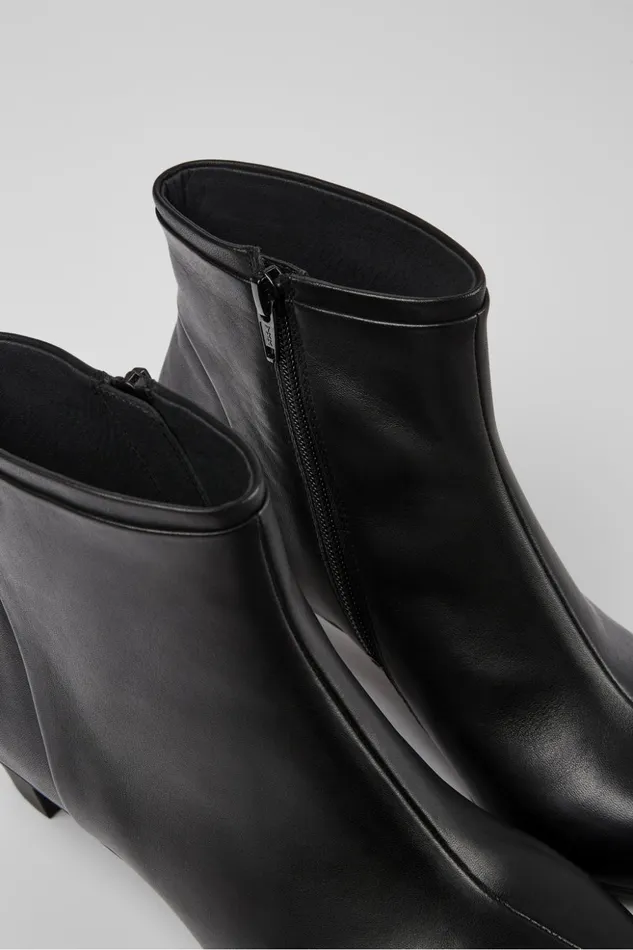 Women Helena Black Ankle Boots Camper Ankle Boots