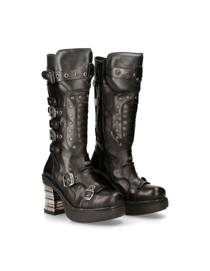 Women High Boot Metallic M8353S1 New Rock Boots