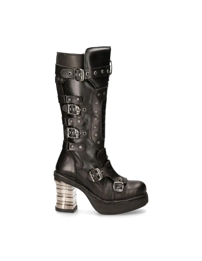 Women High Boot Metallic M8353S1 New Rock Boots Women High Boot Metallic M8353S1 New Rock Boots
