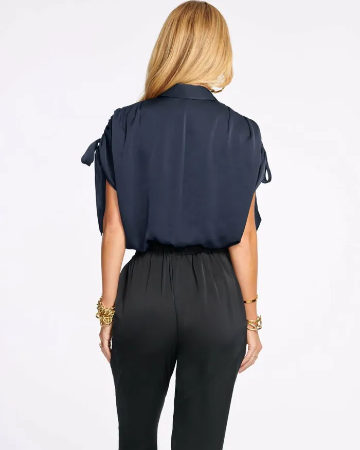 Women Jacinta Button Down Top Black Ramy Brook Tops Women Jacinta Button Down Top Black Ramy Brook Tops
