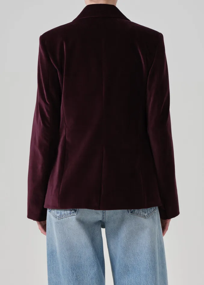 Women Jackets and Coats Citizens Of Humanity Matteau Blazer In Bordeaux