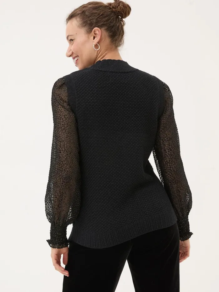 Women Knitwear Fat Face Black Piper 2 In 1 Tank Women Knitwear Fat Face Black Piper 2 In 1 Tank