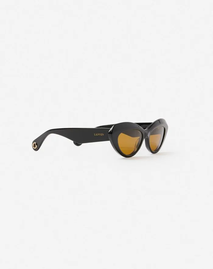 Women Lanvin Sunglasses Signature Sunglasses Black