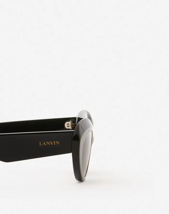 Women Lanvin Sunglasses Signature Sunglasses Black
