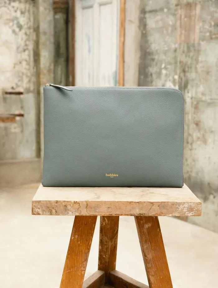 Women Laptop Sleeves Bobbies Belize Celadon
