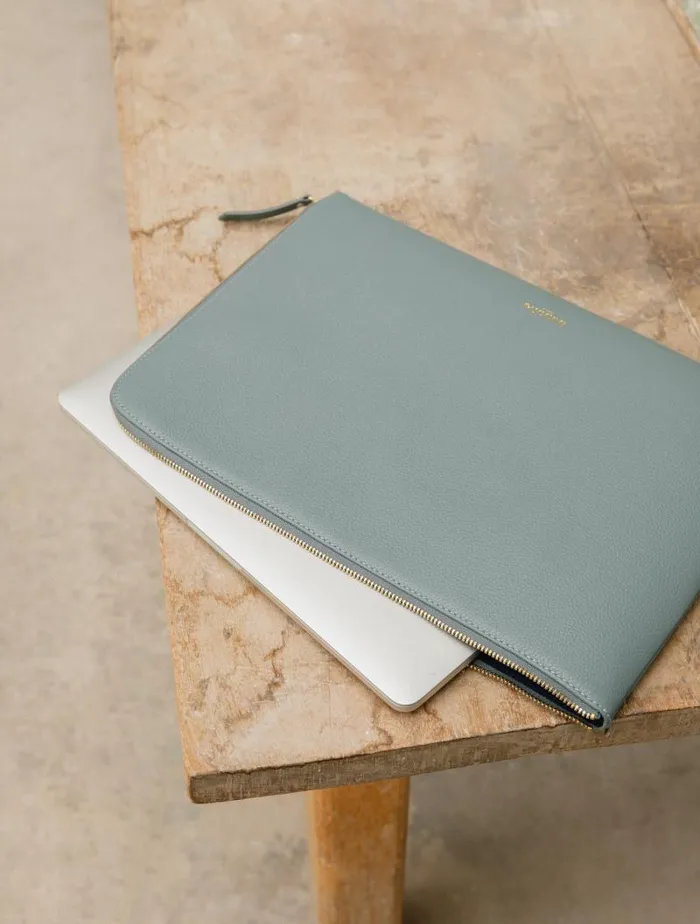 Women Laptop Sleeves Bobbies Belize Celadon Women Laptop Sleeves Bobbies Belize Celadon