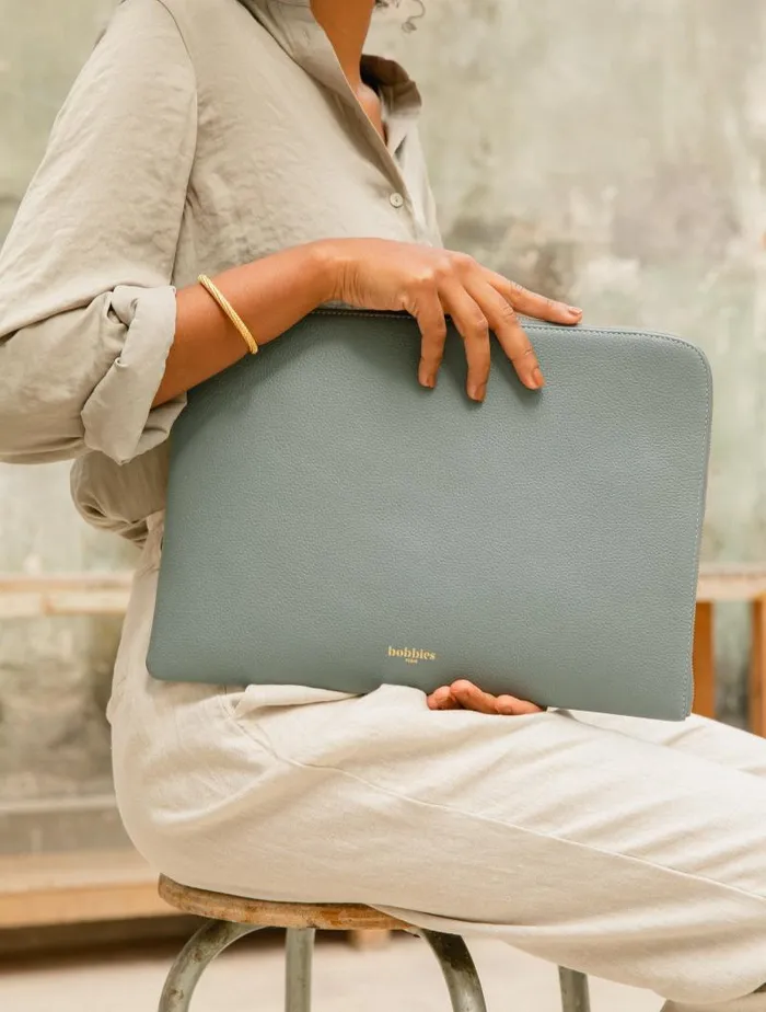 Women Laptop Sleeves Bobbies Belize Celadon Women Laptop Sleeves Bobbies Belize Celadon