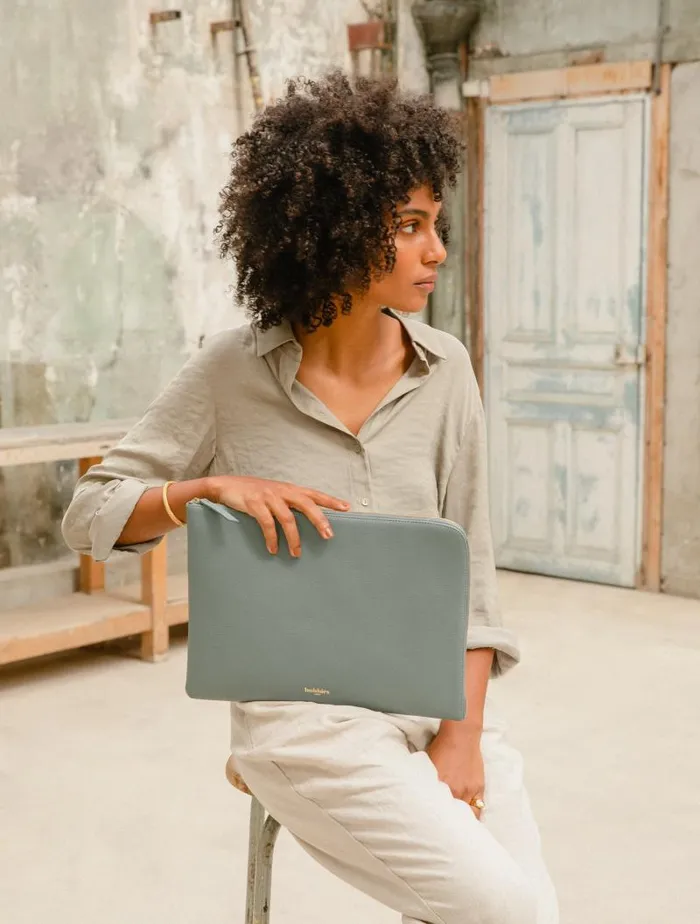 Women Laptop Sleeves Bobbies Belize Celadon Women Laptop Sleeves Bobbies Belize Celadon